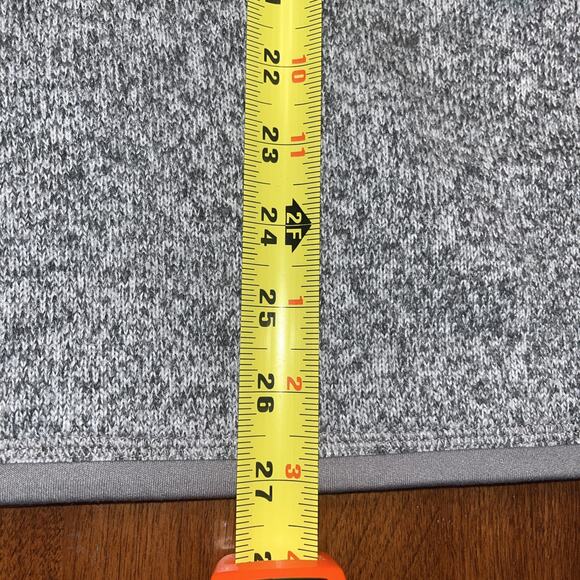 Patagonia Womens Better Sweater XL Gray Quarter Zip Fleece Pullover - Picture 4 of 5